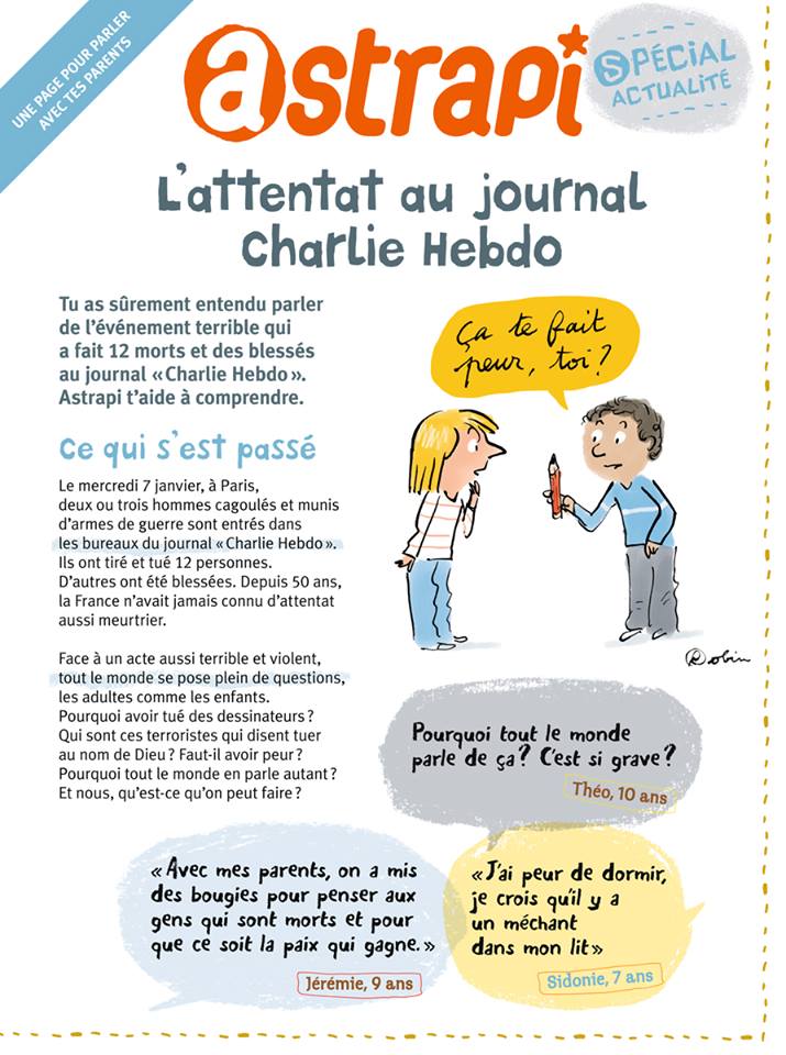 Astrapi - L'attentat au journal Charlie Hebdo - p.1
