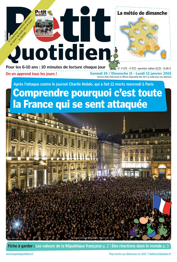 Le Petit Quotidien - 10/11/12 janvier 2015