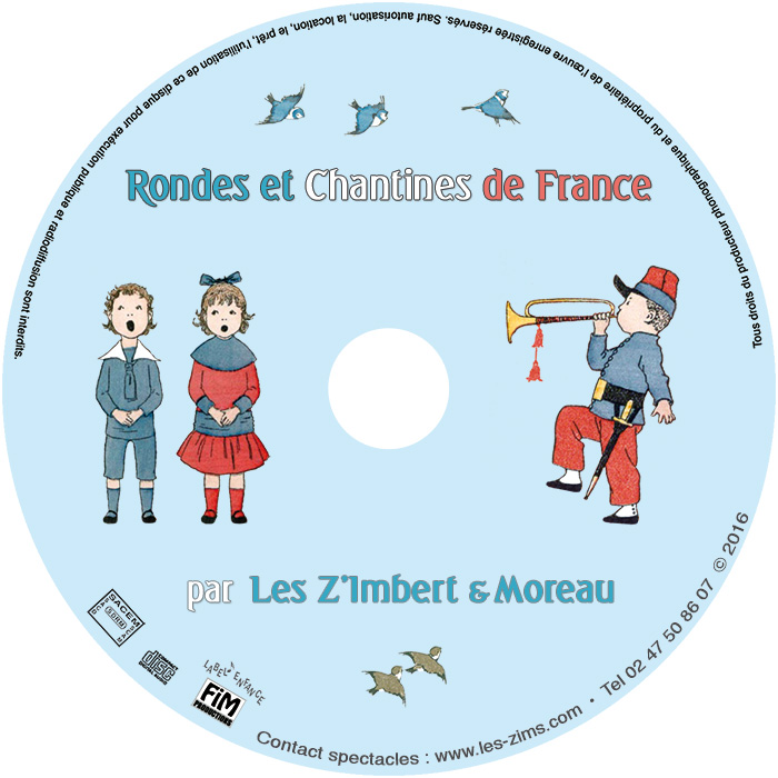 Rondes et Chantines de France par Les Z’Imbert & Moreau (L'Autre Distribution)