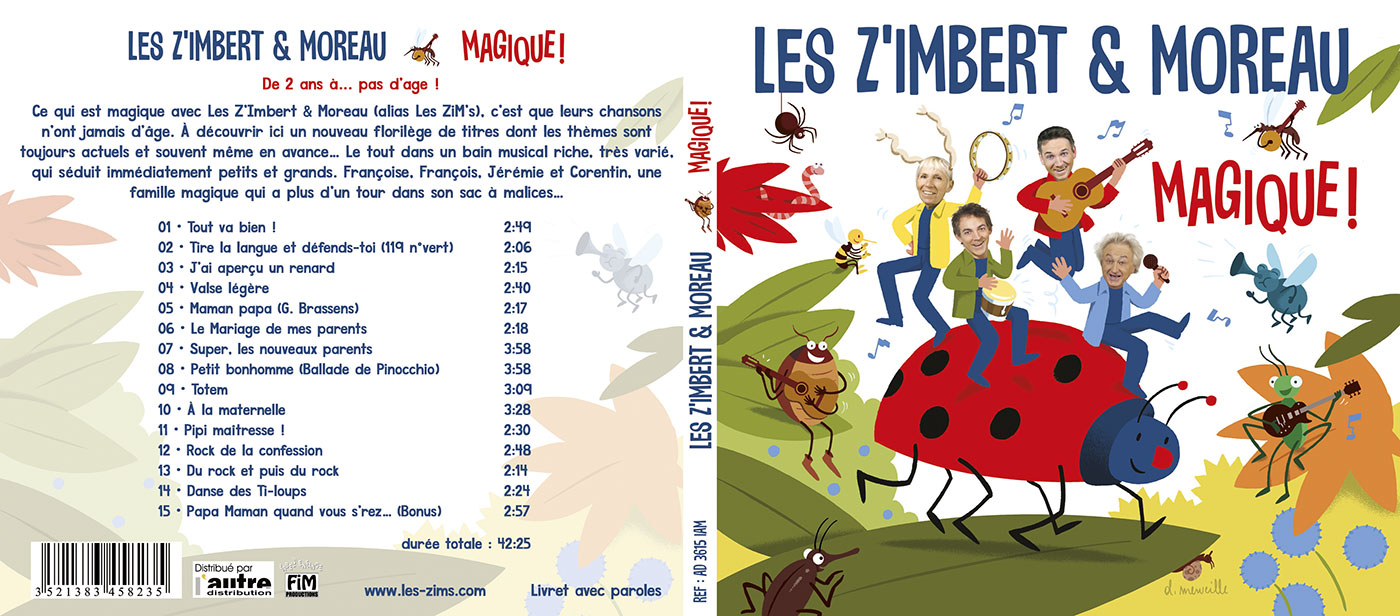 Magique ! Les Z’Imbert & Moreau (L'Autre Distribution) - Digipack recto-verso